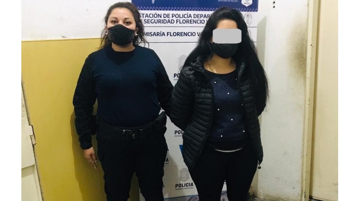 Una mujer aprehendida por agredir a su pareja